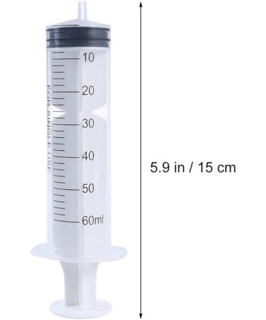 5 Pcs Industrial Plastic Luer Lock Syringes for Feeding Tubes - Home Care | Needle-Free - Buy Online on GoSupps.com
