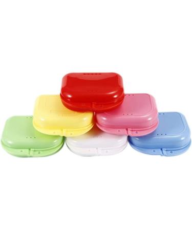 Ruluti Denture Bath & Storage Box | Cleaning Teeth Partial Denture & Orthodontic Guard Container - International Shipping - Buy Online on GoSupps.com