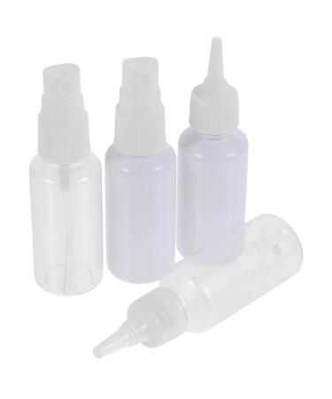 Healifty Plastic Containers Travel Container 4pcs Ear Wax Remover Spray Bottle Plastic Squeeze Bottles Ear Washer Bottle Ear Wax Removal Tool Transparent Travel Spray Bottle Mini Spray Bottles
