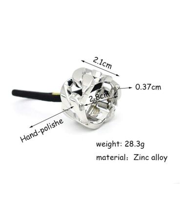 Punk Gothic Hair Accessory Set for Women - 4PCS Ponytail Cuff Elastic Hair Ties - Buy Online on GoSupps.com