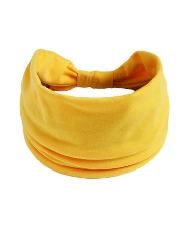 Limtula Solid Color Headbands Extreme Soft & Ultra-Absorbent Comfort to Makeup Shower Wash Face Hairband for Teenagers Girls Ginger
