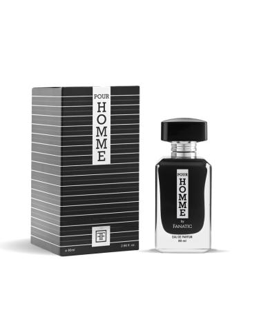 Fana-tic Pour Homme Men s Perfume 80ml with Luxury Long Lasting Woody Fragrance Eau De Parfum with a Hint of Sweetness Fragrance for Everyday Use