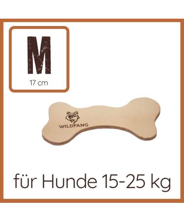 Wildfang Leather Chew for Dogs & Puppies - Naturally Tanned Soft Dog Toys 3x Set Perfect for Dogs up to 15kg - Buy Online on GoSupps.com