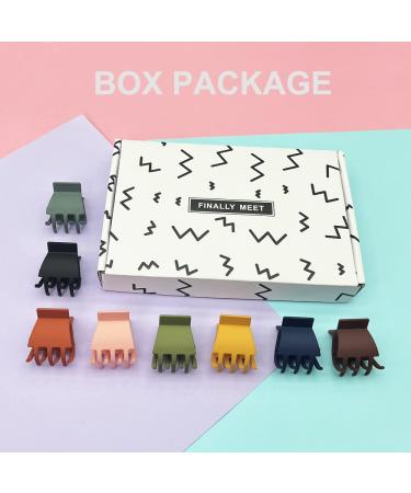 20 PCS Medium Matte Hair Claw Clips for Women - Non-slip Styling Accessories for Thin & Thick Hair - Buy Online on GoSupps.com