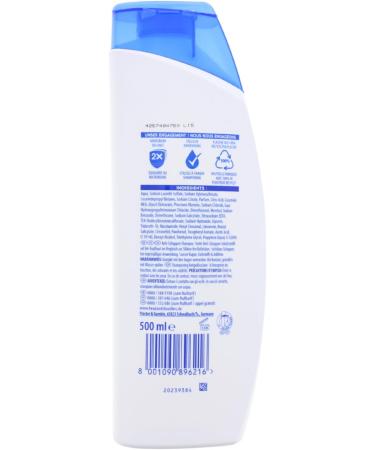 Procter Gamble Head & Shoulders Citrus Fresh Antidandruff shampoo up to 100 protection against dandruff 500 ml - Buy Online on GoSupps.com