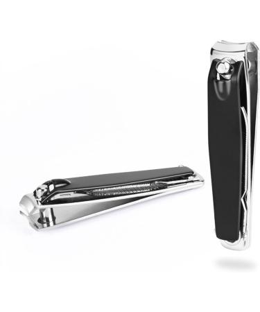 UNbit Nail Clipper Carbon Steel Small Spray Black Manicure Nail Clippers with File and Sword Nail Nipper Manicure Tool - Buy Online on GoSupps.com