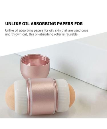 Beaupretty Volcanic Stone Oil Absorbing Stick - Best Face Roller for Oil Control & Skin Care | Double Head Design - Buy Online on GoSupps.com