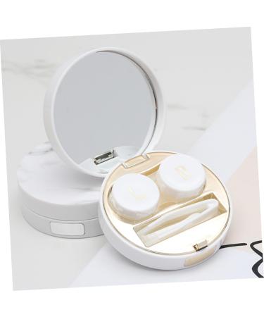 Healeved 3 STK Contact Lens Container - Marbling Storage Box & Tweezers for Travel - Sweet Lens Case - International Shipping - Buy Online on GoSupps.com