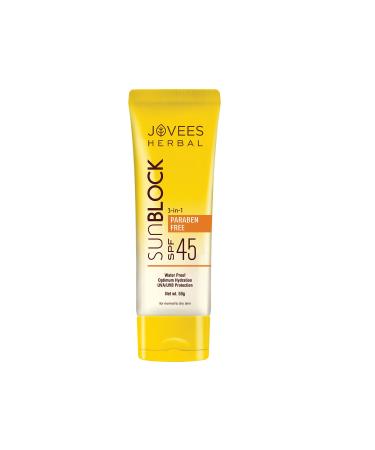 Jovees Anjeer & Carrot Sunblock with SPF 45 - 100 grams