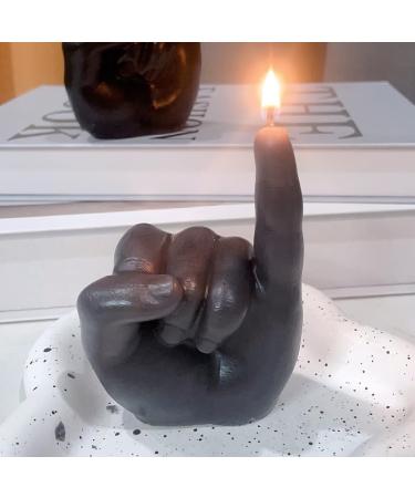 Finger Tri-Color Scented Glow Candles - Wacky Trio Desktop Statues for Home Office & Easter Gifts - Buy Online on GoSupps.com