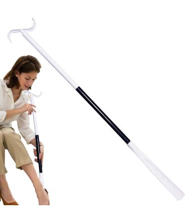 Onlynery Sock Remover for Seniors Aids for Putting on Socks | Multifunctional Dressing Device with Adjustable Shoe Puller Hooks - Black & White E - Buy Online on GoSupps.com