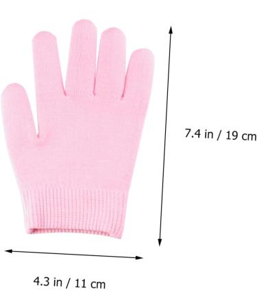 minkissy 4 Pairs Hand Moisturizing Gloves Overnight Hydrating Glove Cotton Gloves for Moisturizing Features Socks for Women Wicking Sock Ladies Socks Gel Gloves Foot Facial Mask Miss - Buy Online on GoSupps.com