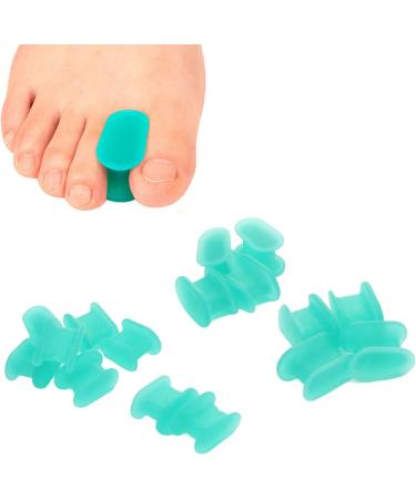 Soft Silicone Toe Separator Hallux Valgus Bunion Corrector - Foot Care Tool - Buy Online on GoSupps.com