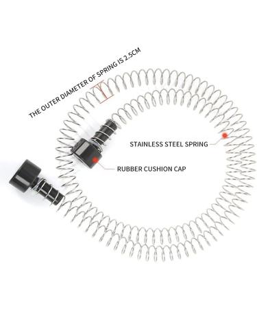 YUANDAN Tyrolean Spring Brake - 165 cm Stainless Steel Cable Pull Spring | Robust & Durable eCommerce Shipping Worldwide - Buy Online on GoSupps.com