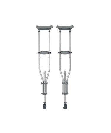 Crutches for Adults Underarm Handicapped Crutches/Canes for Persons with Disabilities Can Be Flexibly Folded in an Adjustable Range of 95-155 Cm Great for Travel or Work (Double) Selfless dedication