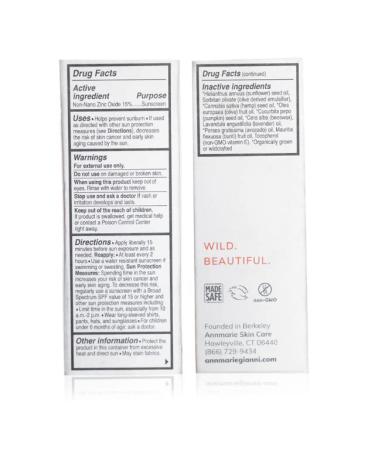 Annmarie Sun Love SPF 20 Reef Safe Sunscreen with Organic Oils - Lightweight & Sheer Sun Protection (50mL) - Buy Online on GoSupps.com