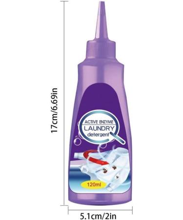 Graceful Stain Remover - Active Enzyme Laundry Stain Remover for Fast & Effective Stubborn Stains on Clothes - Purple - Buy Online on GoSupps.com