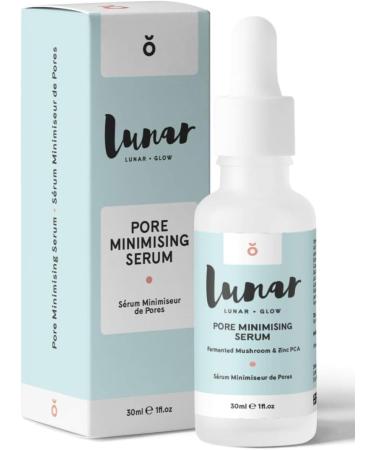 Pore Minimising Serum by Lunar Glow skin care solution for face designed to enhance cell turnover act as a pore minimiser while also increasing hydration and skin firmness - Buy Online on GoSupps.com