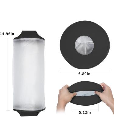 Waterproof Cast Cover for Shower - Reusable PICC Line Protector for Leg Surgeries - Black Adult Knee - Buy Online on GoSupps.com