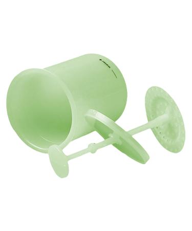 Aizuoni Cleanser Foamer | Face Cleanser Foaming Bottle Portable | Cleansing Foaming Maker Ergonomic Skincare Facial Cleansing Tool Wash Facial Skin for Travel Green