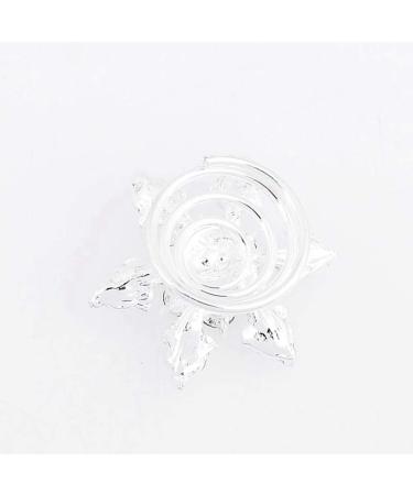 Yantu 10pcs Clear Blue Crystal Swirl Hair Twists Coils - Hair Pin Clip Accessories - Buy Online on GoSupps.com