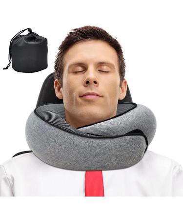 Buy Naked Memory Foam Neck Pillow - Comfortable Cervical Support for Neck Pain Relief (Pink) - Buy Online on GoSupps.com