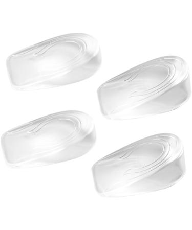 FOMIYES 4 Pairs Heightening Insoles - Invisible Heel Lifts & Silicone Inserts for Men | Increase Height & Comfort in Weightlifting Shoes - Buy Online on GoSupps.com
