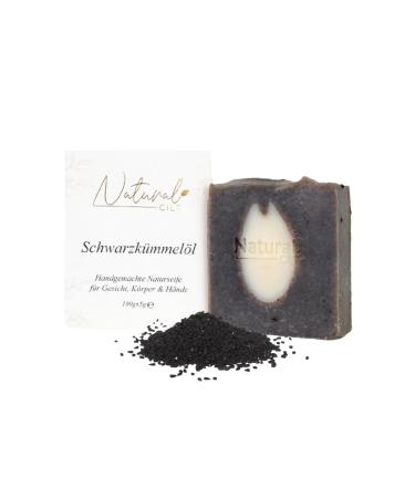 Natural Cilt black cumin oil soap - 100% natural soap - without questionable ingredients - certified - handmade - shower soap for all skin types - shower gel - natural food metics black cumin oil (1 Pack) - Buy Online on GoSupps.com