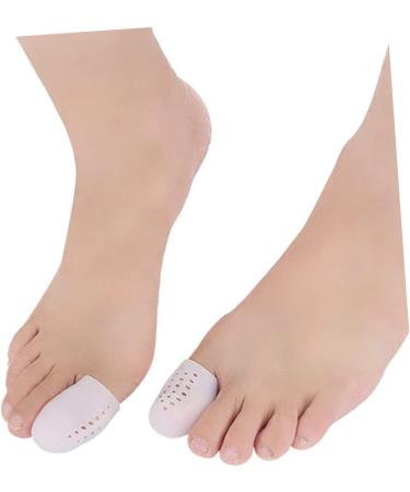 6 Pairs Silicone Gel High Heel Protectors & Toe Tubes - White - BESPORTBLE - Buy Online on GoSupps.com