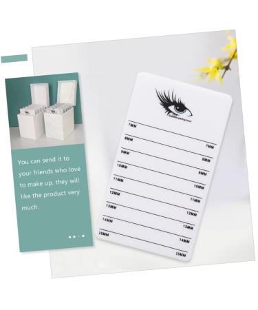 Eyebrow Board Set - Eyelash Extension Tool & Lash Display Pallet Holder for Ideal Lash Storage - Buy Online on GoSupps.com