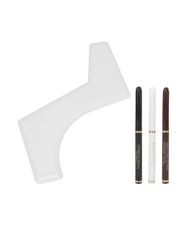 Fyearfly 4 Pcs Beard Pencil Kit for Men Beard Style Pencil Kit Guide Model Waterproof Beard Filling Pen and