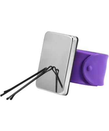 Magnetic Wrist Band Silicone Magnetic Pin Holder Bracelet 4 Color Hairpin Hair Grip Holder for Sewing Quilting Hair Bobby Pins Sewing Needles - Hair Clip Holder and Hairdressing Accessory (Purple) - Buy Online on GoSupps.com