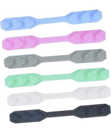 Oatipho Adjustable Mask Clip Holder - 6 Pack Buckle Grips for Face Masks | Anti-Strangulation Accessories & Mask Earring Hook - Buy Online on GoSupps.com