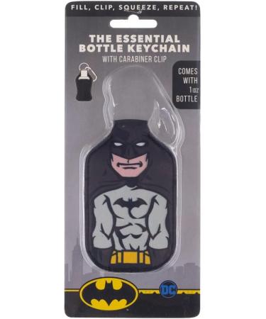Buy Batman Keychain with Hand Sanitizer Bottle Holder - Perfect for On-the-Go Protection | Shop Internationally - Buy Online on GoSupps.com