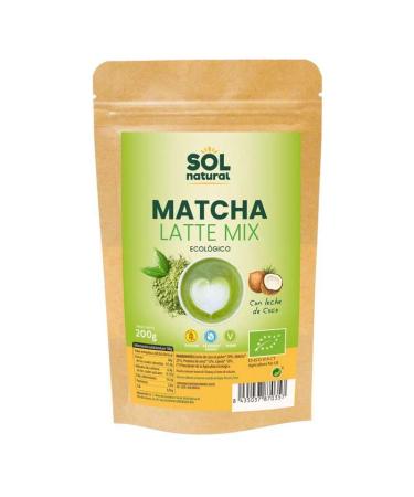 SOLNATURAL Matcha latte mix bio 200 g Sol Natural