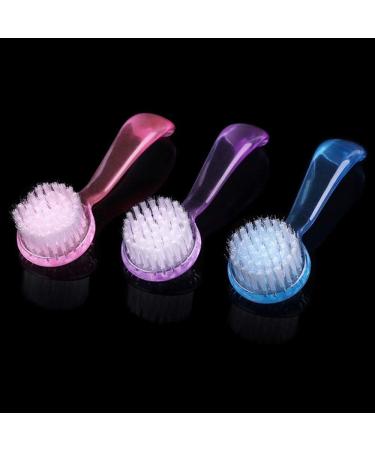 3 Pcs Nsil Brush Long Handle Nail Manicure Dust Brush Remover Cleaner Acrylic Gel Clean Brush Nail Arts Dust Cleaner Brush for Nail Arts (Random Color) - Buy Online on GoSupps.com