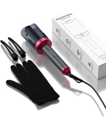 Automatic Curling Iron - 1 Inch Ceramic Ionic Curling Wand | Fast Heating Auto Hair Curler 4 Temp Settings Auto Shut-Off & Anti-Scald - Buy Online on GoSupps.com