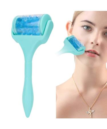 Handheld Face Ice Roll - Cold Compress for Pain Relief Skin Tightening & Cooling Massage - Reduce Swelling & Dark Circles (Blue) - Buy Online on GoSupps.com
