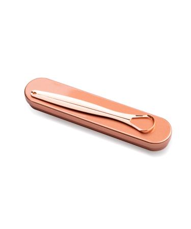 Tongue Scraper Stainless Steel Tongue Cleaner Portable Stainless Steel Tongue Scraper Suitable for Oral Hygiene With Box