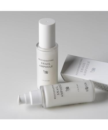 Dermo Encos Rejuvenating Snail Ampoule 50ml / 1.7 fl.oz - Hydrating & Firming Facial Serum with Snail Mucin PDRN and Olive Fruit Oil Lightweight Essence for Smooth Radiant Skin - Buy Online on GoSupps.com