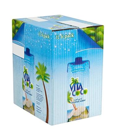 Vita coconut water multipack 6 x 1 l
