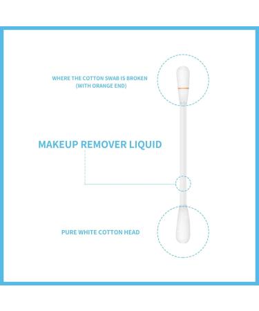 Makeup Remover Cotton Swab | Cosmetic Cotton Swabs - Liquid-Filled Qtip Makeup Remover Multi-Functional Cosmetic Swabs for Lip Aviere - Buy Online on GoSupps.com