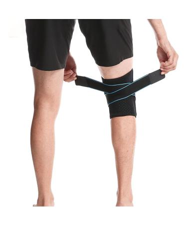 BOSREROY Athletic Knee Support Brace - Adjustable Shock-Absorbing Hinged Protection for Sports | International Shipping Available - Buy Online on GoSupps.com
