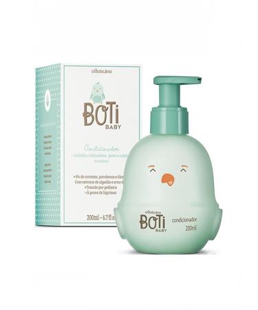 O BOTICARIO Boti Baby Conditioner 200ml - Hypoallergenic, Vegan, Tear Free, Alcohol-Free, Paraben-Free & Dye-Free - Buy Online on GoSupps.com