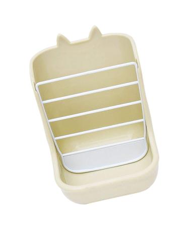 Balacoo 1pc 2 in 1 Grass Stand Hamster Chinchilla Feeder Food Basket Bunny Feeder Rack Manger Pet Ferrets
