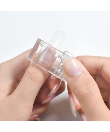 Quesuc 10 Pieces Color Nail Art Crystal Clips - Nail Extension Fixation Tools | DIY Nail Art Accessories - Buy Online on GoSupps.com