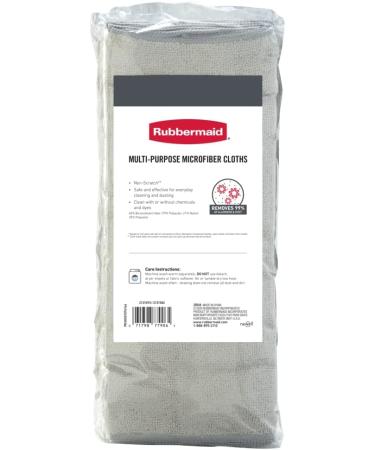 Rubbermaid Microfiber Cloth Towels 24 Pack - 14x14, Non-Scratch, Reusable/Washable for Cleaning - Home, Kitchen, Car - Buy Online on GoSupps.com