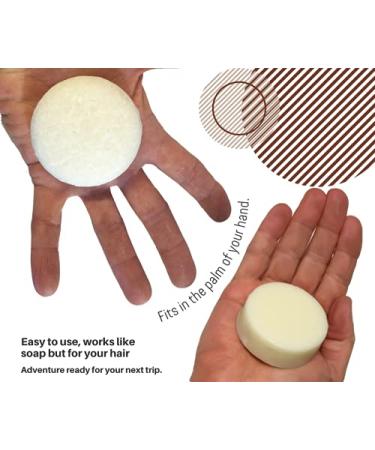 SpiraLeaf Unscented Shampoo & Conditioner Bar Set - Limited Ingredients, Concentrated Formula, Natural Oils - Color-Free, Made in USA - Buy Online on GoSupps.com
