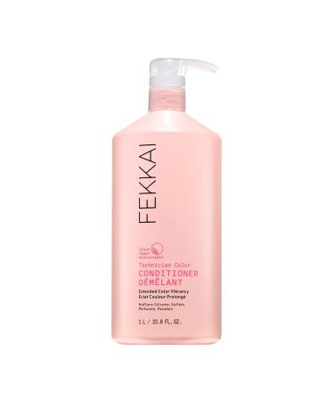 Fekkai Technician Color Conditioner - 1 Liter - Extends Vibrancy of Color-Treated Hair - Salon Grade  EWG Compliant  Vegan & Cruelty Free - Buy Online on GoSupps.com