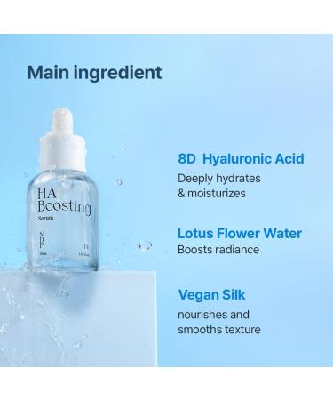 Moisturizing Hyaluronic Acid Serum | Hydrating & Plumping 30ml for Dry Sensitive Skin - Buy Online on GoSupps.com